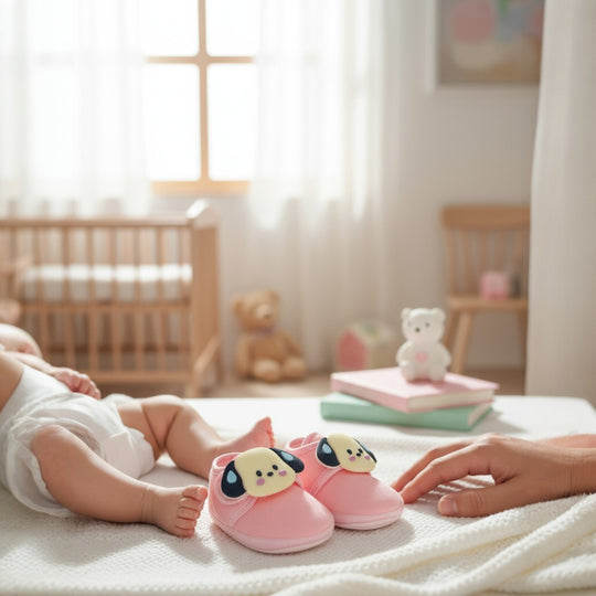 Anti-Skid Booties for Baby Girls