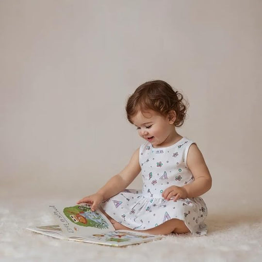 Muslin Frock for Baby Girl ( Pack of 1 )