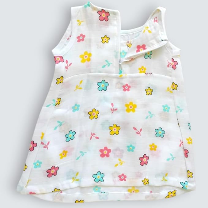 Frock With Soft Zip for Baby Girls