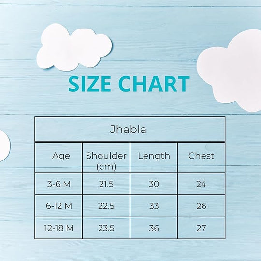 Muslin Cotton Printed Jhablas Kids Vest ( Pack of 3 )