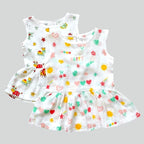 Muslin Frock for Baby Girl  ( Pack of 2 )