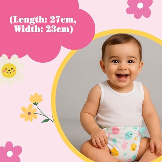 Breathable Baby Muslin Langot (Pack of 4)