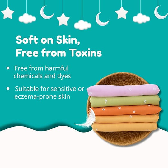 Baby Muslin Cotton Towel ( Pack of 1 )