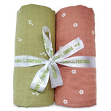Muslin Cotton Swaddle Set PO2