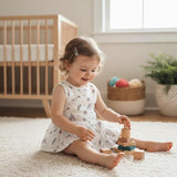 Button Frock for Baby Girls