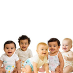 Muslin Cotton Baby Nappy ( Pack of 5)