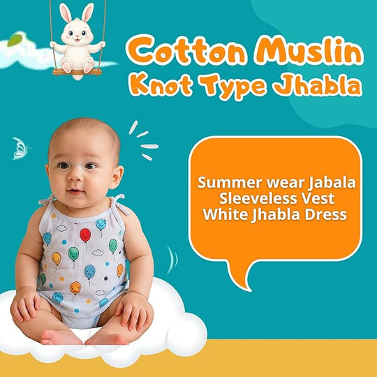 Soft Cotton Summer Jabla ( pack of 4 )
