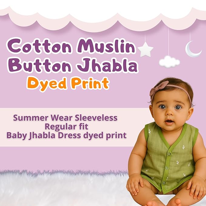 Unisex Muslin Cotton Dyed Jhablas - PO3