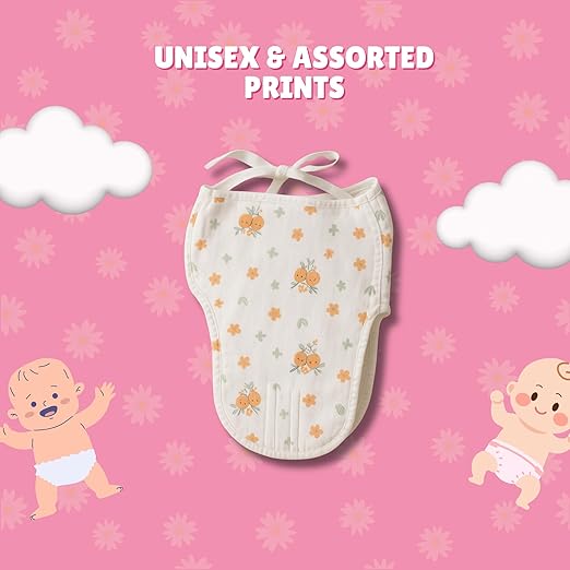 Breathable Baby Muslin Langot (Pack of 4)