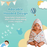 Baby Hooded Muslin Towel PO1