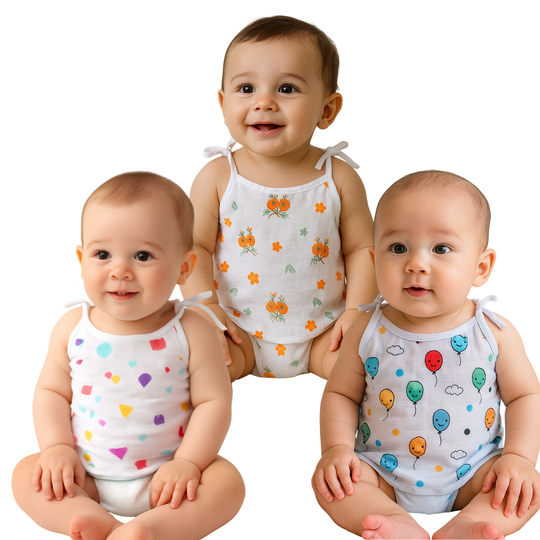 Soft Cotton Summer Knot Jabla  ( Pack of 3 )