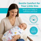 100% Cotton Muslin Baby Swaddle Set PO2