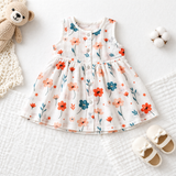 Muslin Cotton Frock for Baby Girls