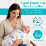 100% Cotton Muslin Baby Swaddle Set PO3