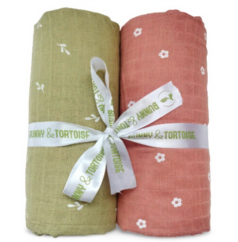 Muslin Cotton Swaddle Set  ( Pack of 3)