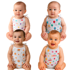 Soft Cotton Summer Jabla ( pack of 4 )