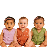 Unisex Muslin Cotton Dyed Jhablas - PO3