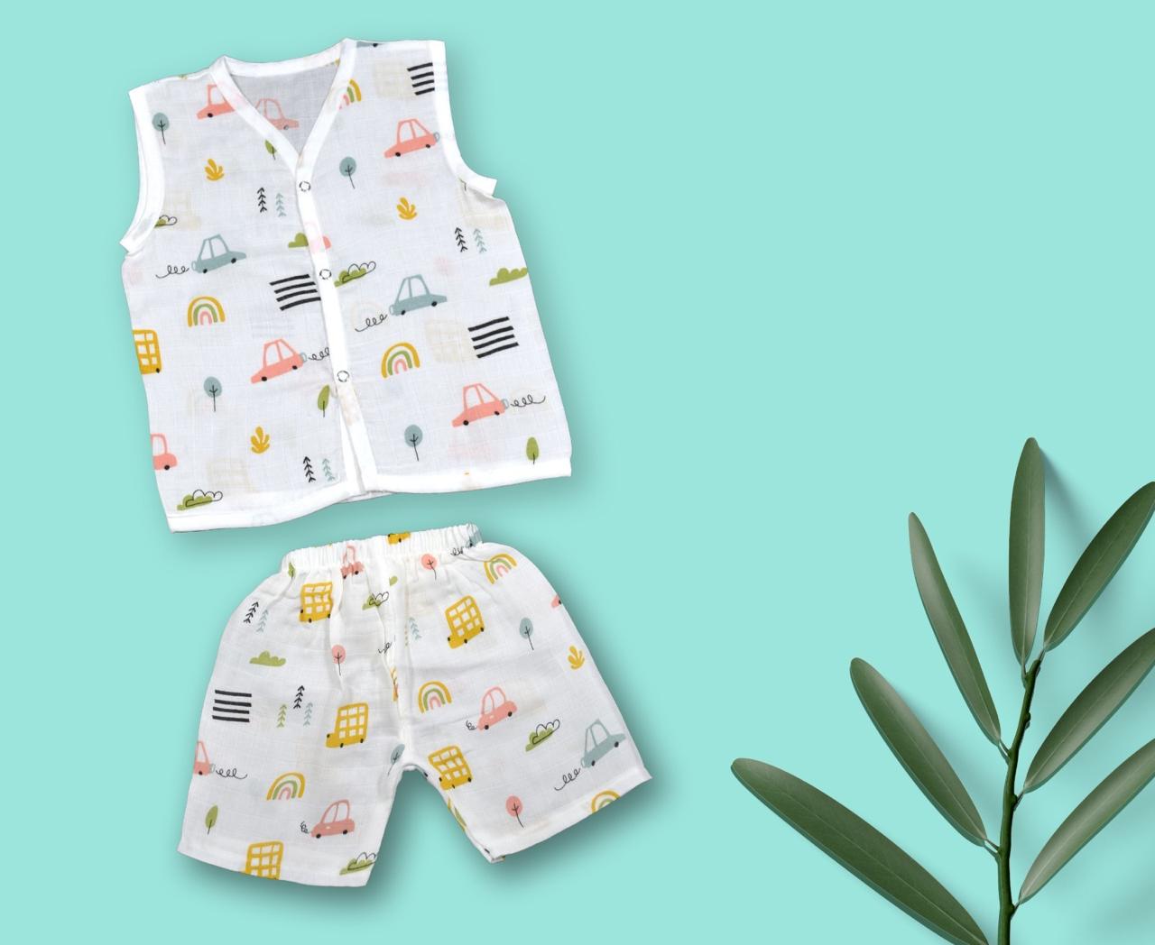 Muslin Baby Cord Set