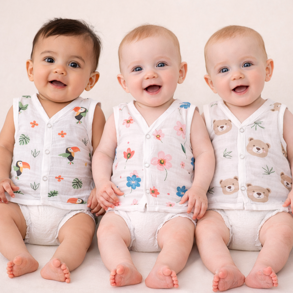 Unisex Muslin Cotton Jhablas