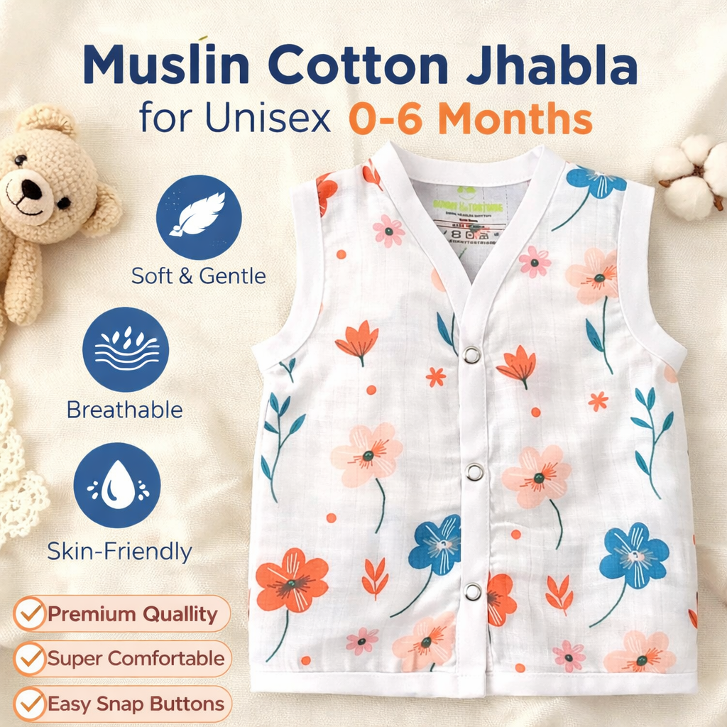 Unisex Muslin Cotton Jhablas